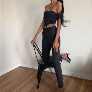 NEW Black denim jeans